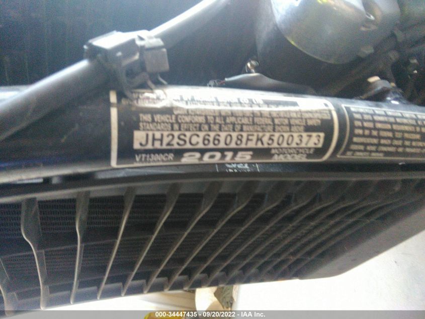2015 HONDA VT1300 CR JH2SC6608FK500373