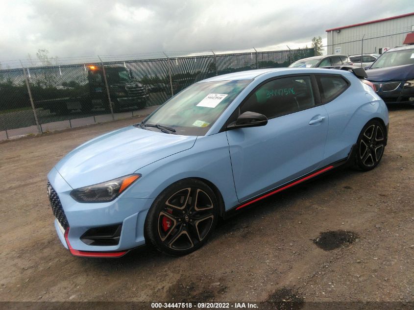 2020 HYUNDAI VELOSTER N KMHT36AH1LU003767