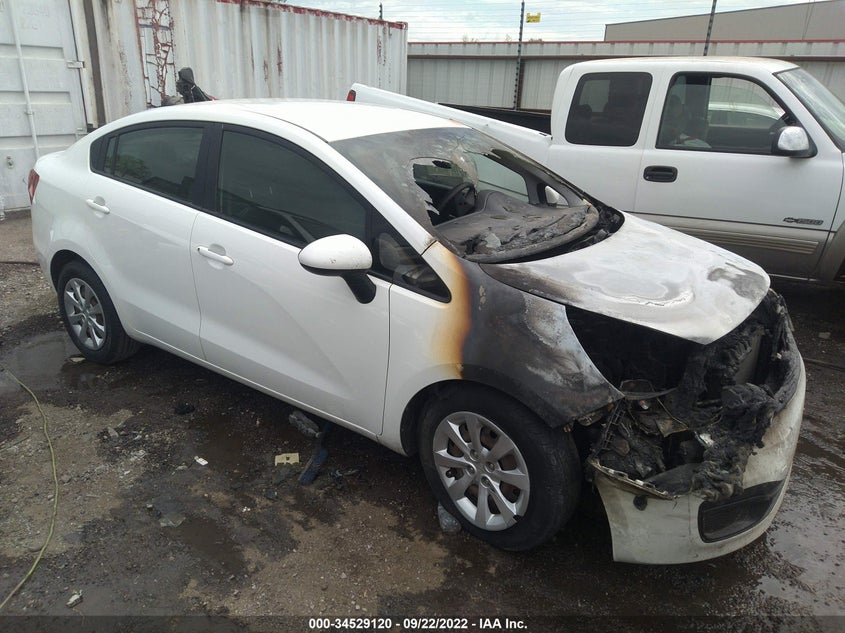 2012 KIA RIO VIN: KNADM4A36C6092512