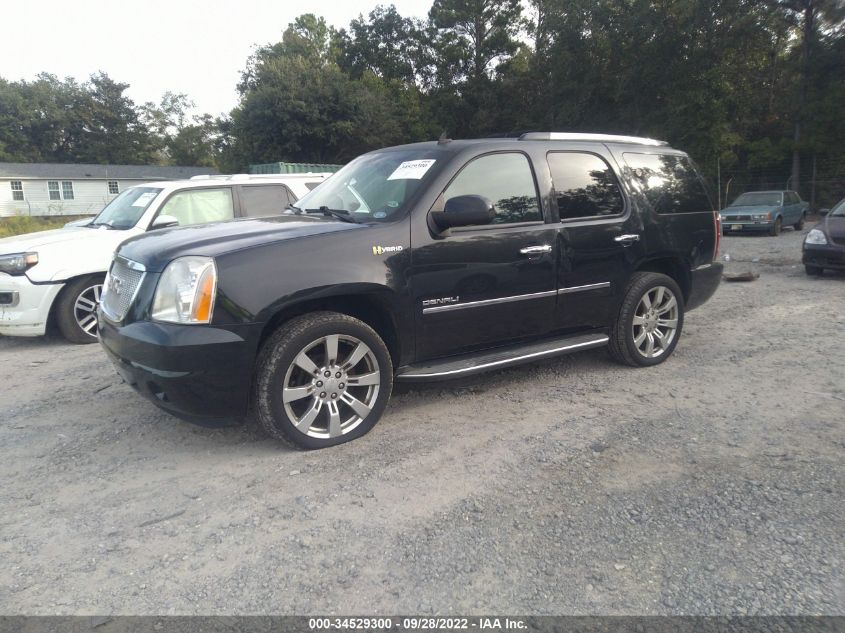 2013 GMC YUKON HYBRID DENALI 1GKS2GEJ0DR223495
