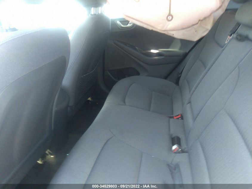 2022 HYUNDAI IONIQ HYBRID SE KMHC75LCXNU269145
