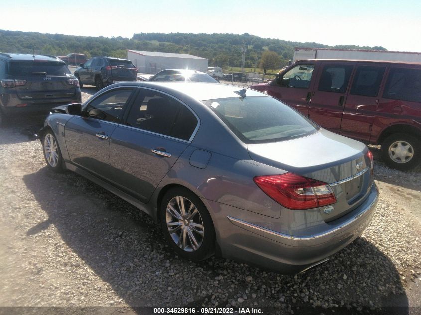 2013 HYUNDAI GENESIS 3.8L KMHGC4DD6DU255997