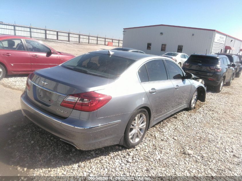 2013 HYUNDAI GENESIS 3.8L KMHGC4DD6DU255997