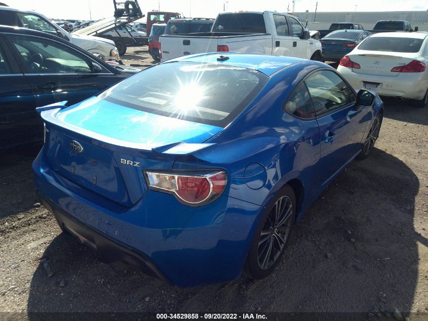 2014 SUBARU BRZ LIMITED JF1ZCAC17E9600435