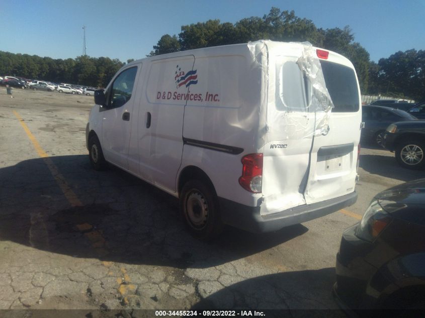 2015 NISSAN NV200 S/SV 3N6CM0KN3FK716481