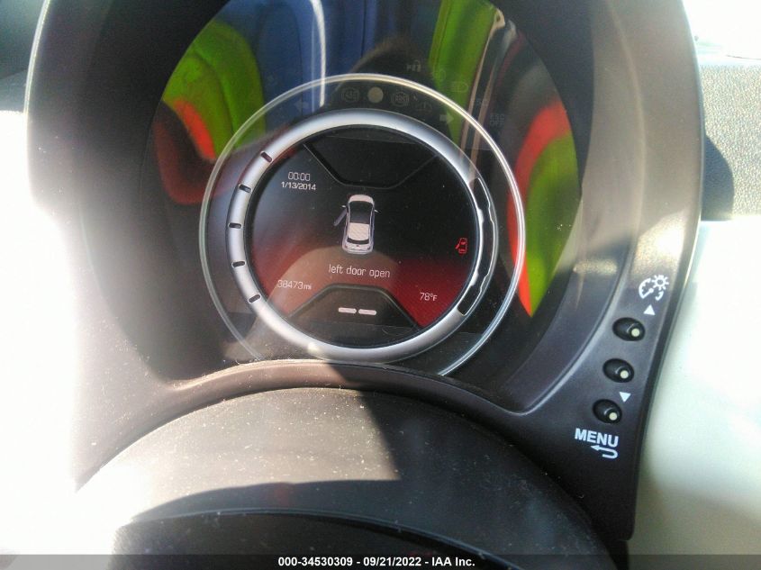 2015 FIAT 500E 3C3CFFGE0FT609489