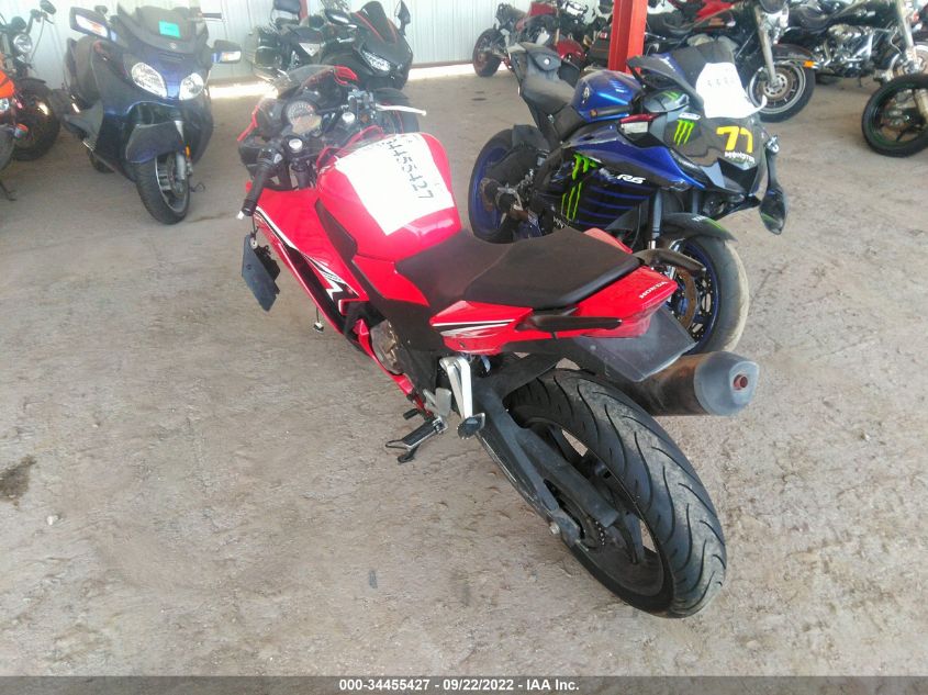 2021 HONDA CBR300 R MLHNC5103M5701002