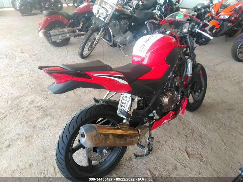 2021 HONDA CBR300 R MLHNC5103M5701002