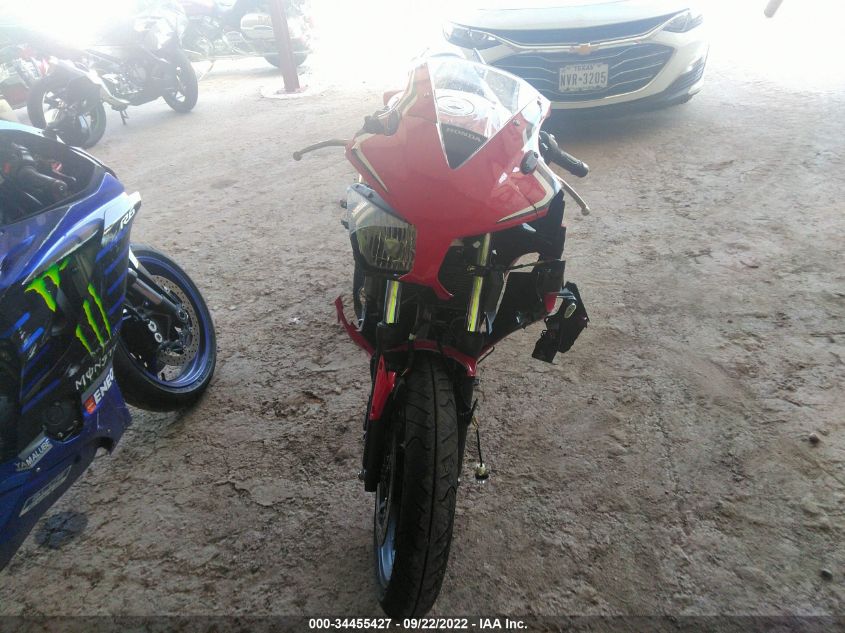 2021 HONDA CBR300 R MLHNC5103M5701002