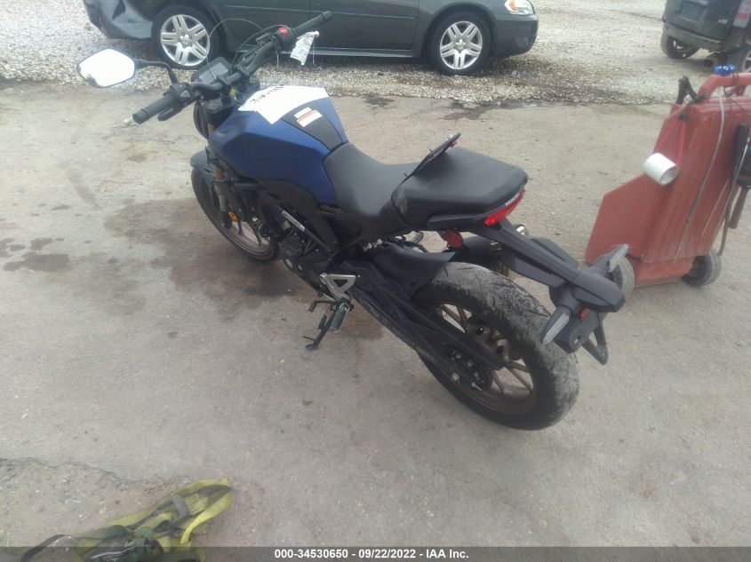 2021 HONDA CBF300 NA MLHNC5552M5100413