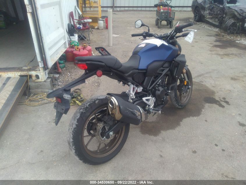 2021 HONDA CBF300 NA MLHNC5552M5100413
