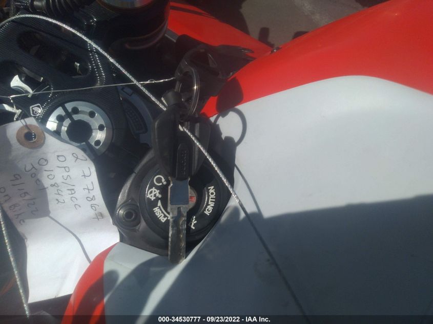 2019 DUCATI PANIGALE V4/V4S/V4S SPECIALE ZDMDAGNW8KB010842