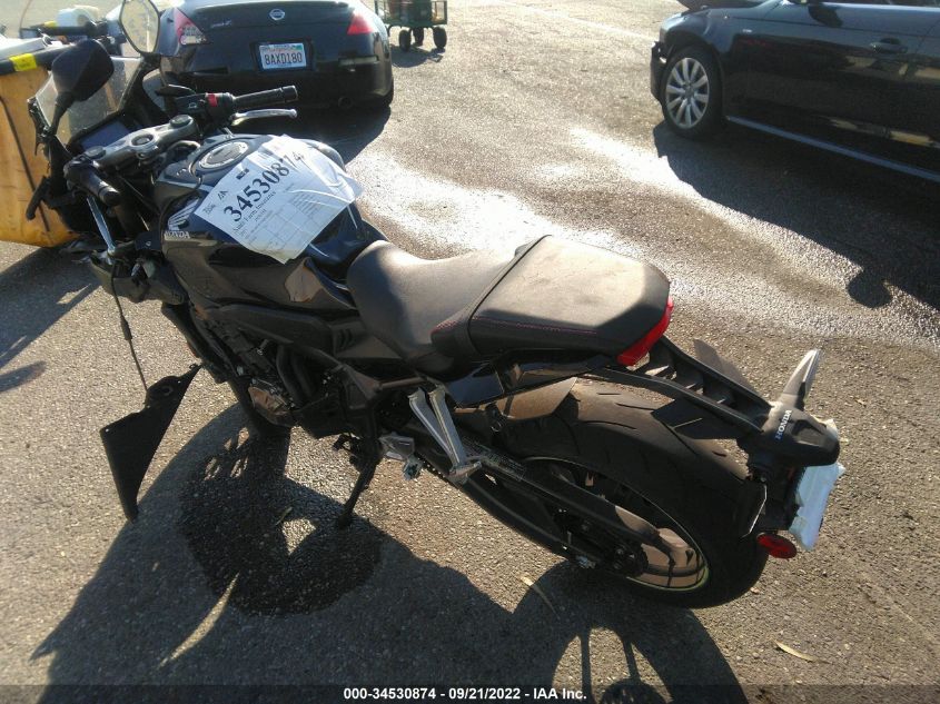 2021 HONDA CBR650 RA MLHRH0159M5200178