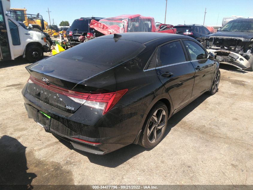 2023 HYUNDAI ELANTRA HYBRID LIMITED - KMHLN4AJ9PU039049