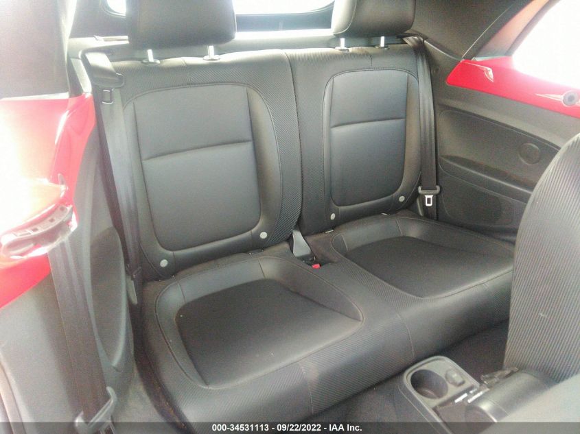 2014 VOLKSWAGEN BEETLE CONVERTIBLE 1.8T 3VW517AT1EM812963
