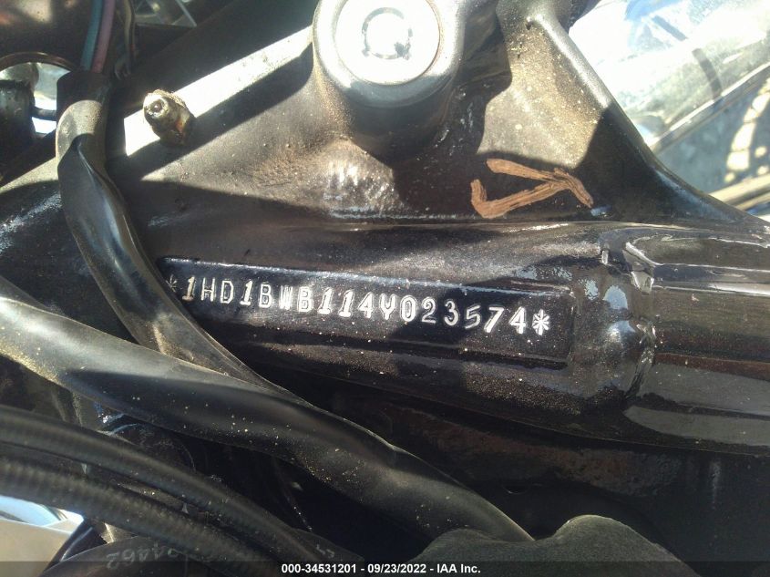 2004 HARLEY-DAVIDSON FLSTCI 1HD1BWB114Y023574