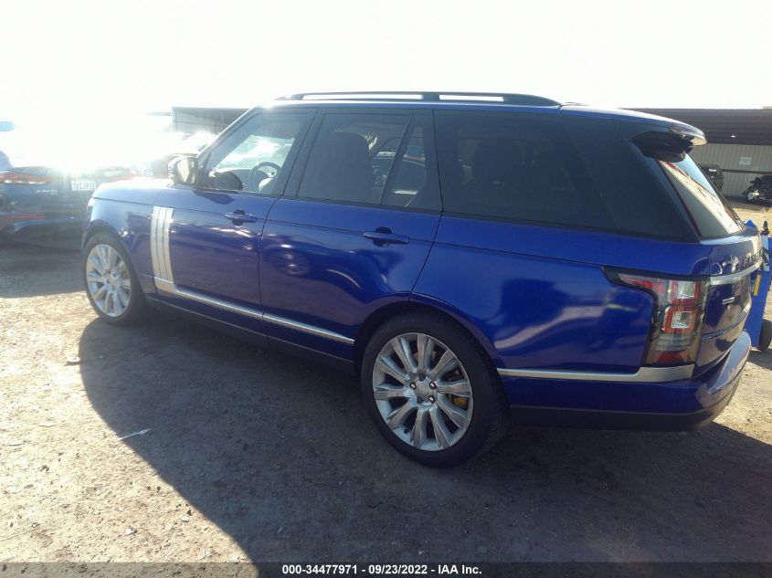 2013 LAND ROVER RANGE ROVER SC SALGS2EF6DA123814