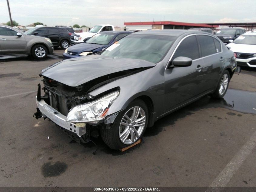 2013 INFINITI G37 SEDAN JOURNEY JN1CV6AP4DM710520