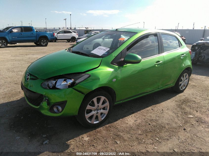 2013 MAZDA MAZDA2 TOURING JM1DE1LY9D0156649