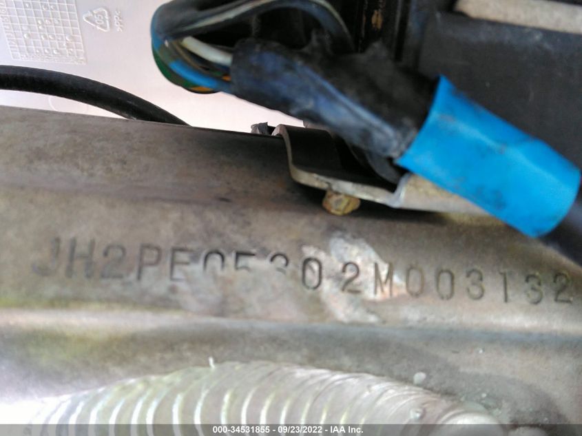 2002 HONDA CRF450 R JH2PE05302N003132