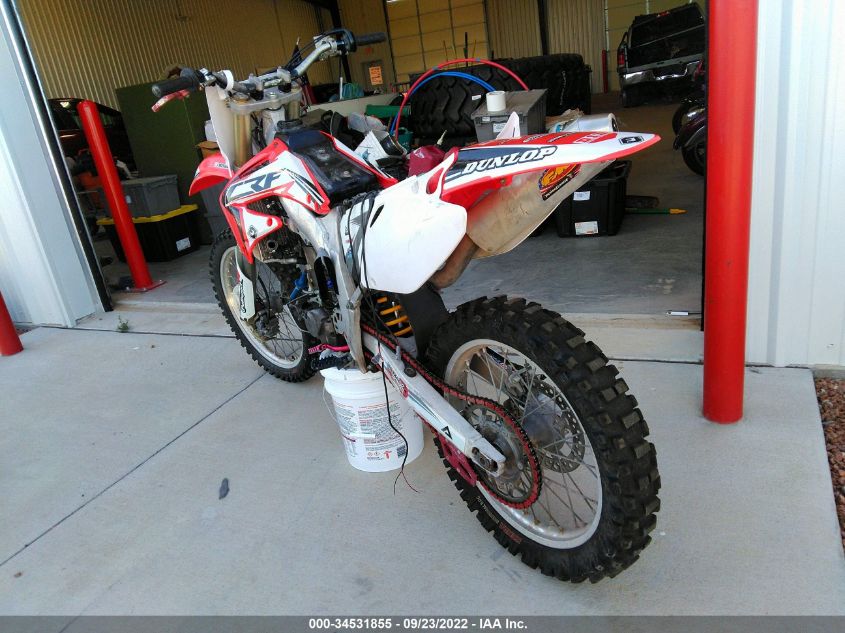 2002 HONDA CRF450 R JH2PE05302N003132