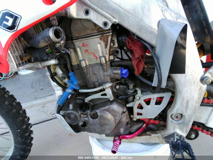 2002 HONDA CRF450 R JH2PE05302N003132
