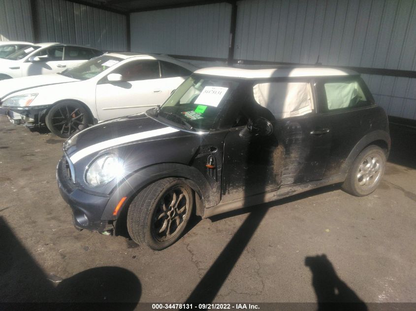 2013 MINI COOPER HARDTOP WMWSU3C54DT372822