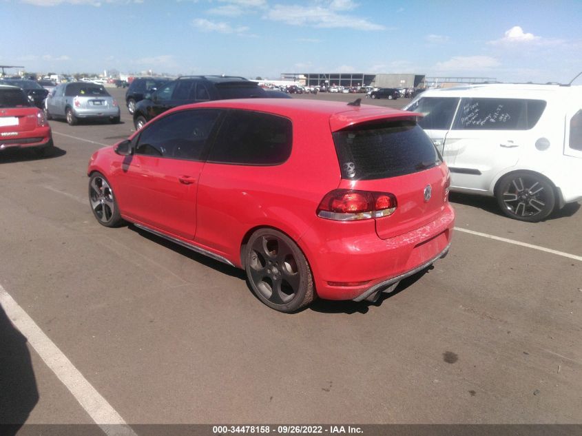2013 VOLKSWAGEN GTI WVWED7AJ1DW118006