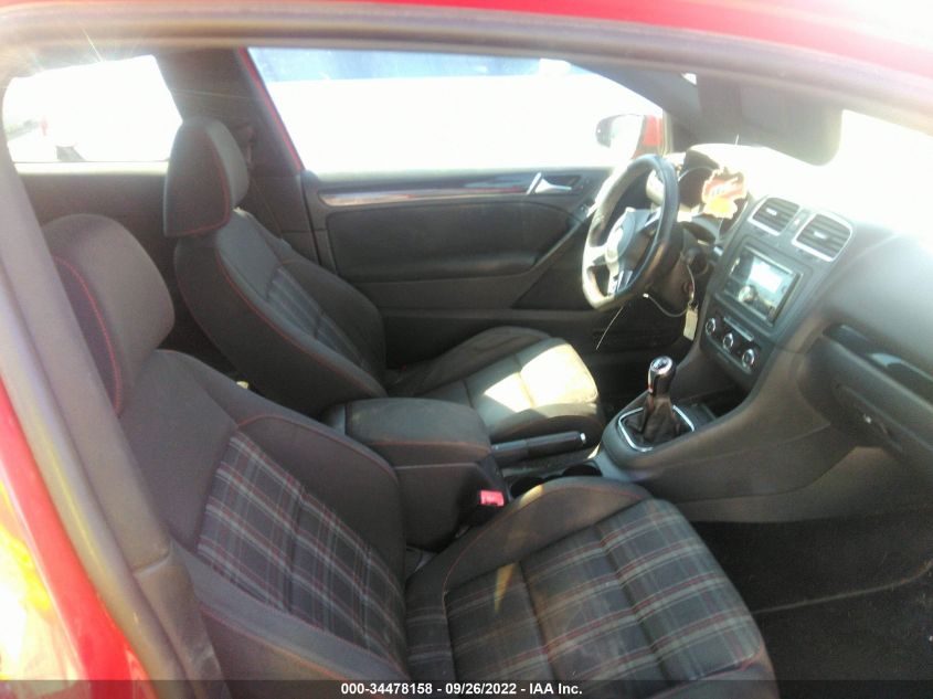 2013 VOLKSWAGEN GTI WVWED7AJ1DW118006