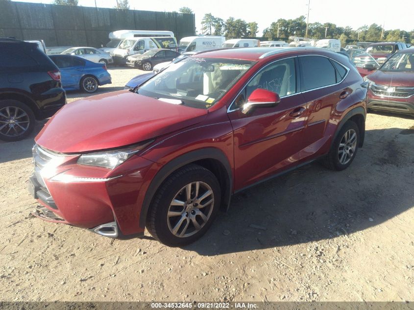 2015 LEXUS NX 200T JTJBARBZ1F2003683