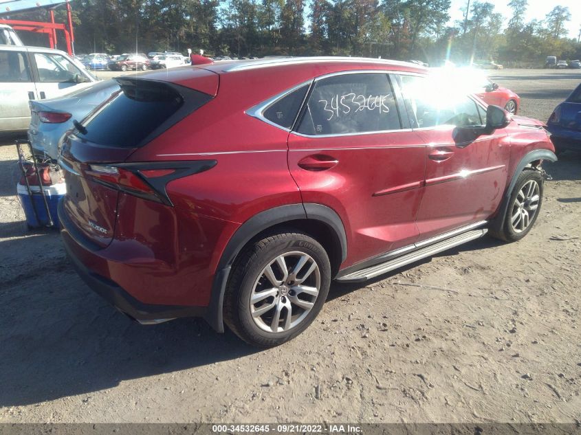 2015 LEXUS NX 200T JTJBARBZ1F2003683