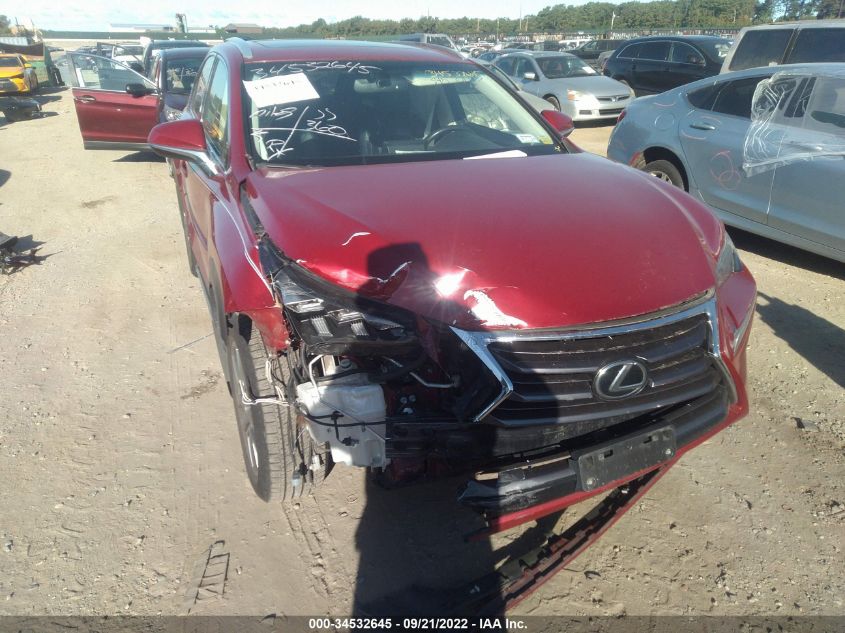 2015 LEXUS NX 200T JTJBARBZ1F2003683