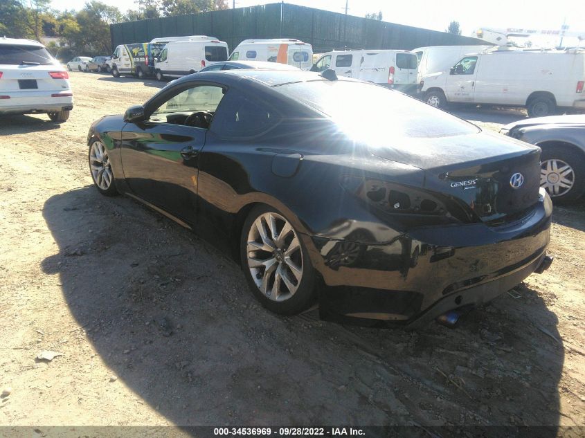 2013 HYUNDAI GENESIS COUPE 2.0T PREMIUM KMHHT6KD0DU095134
