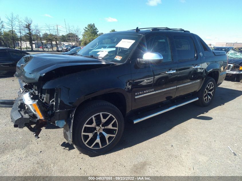 2013 CHEVROLET AVALANCHE LTZ 3GNTKGE72DG338188