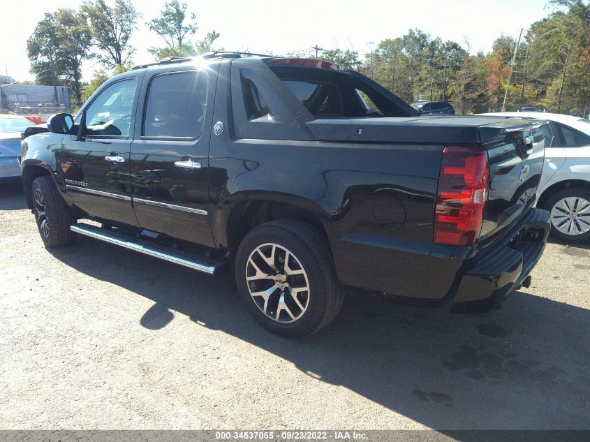2013 CHEVROLET AVALANCHE LTZ 3GNTKGE72DG338188