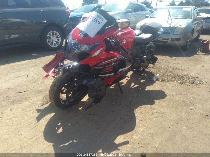 2016 SUZUKI GSX-R1000 JS1GT78A4G2100946