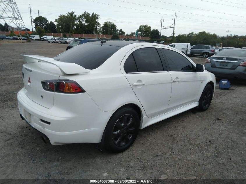 2014 MITSUBISHI LANCER RALLIART JA32V6FV5EU004611