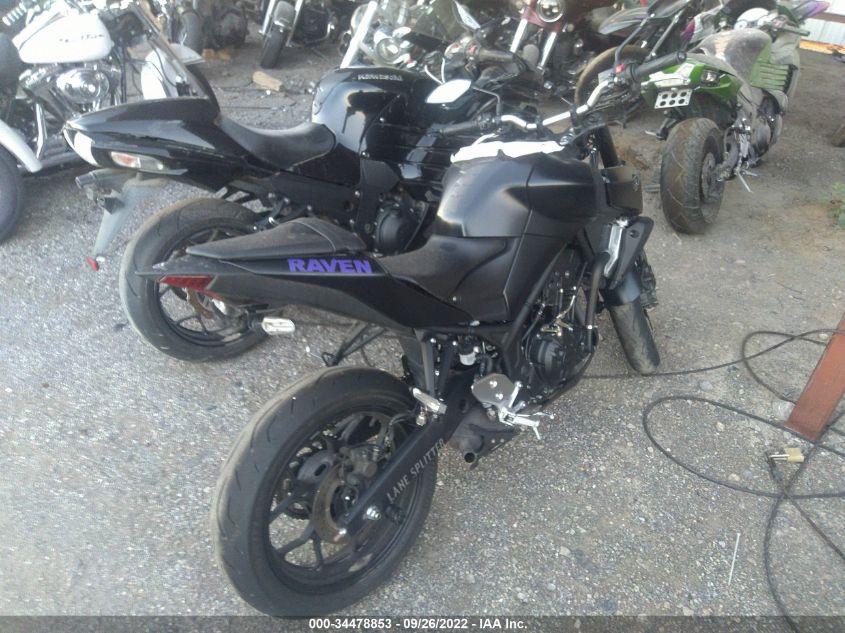 2022 YAMAHA MT-03 MH3RH20Y7NK007316