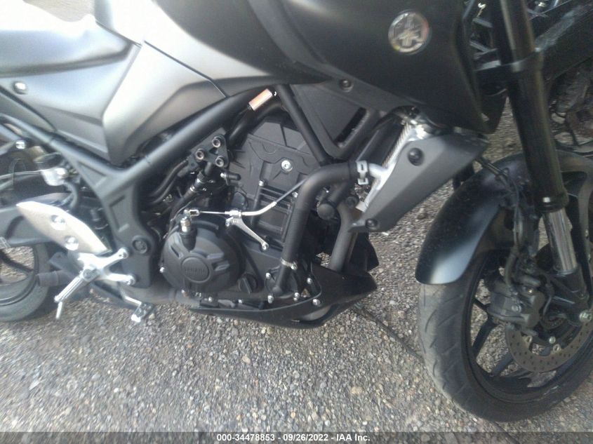 2022 YAMAHA MT-03 MH3RH20Y7NK007316