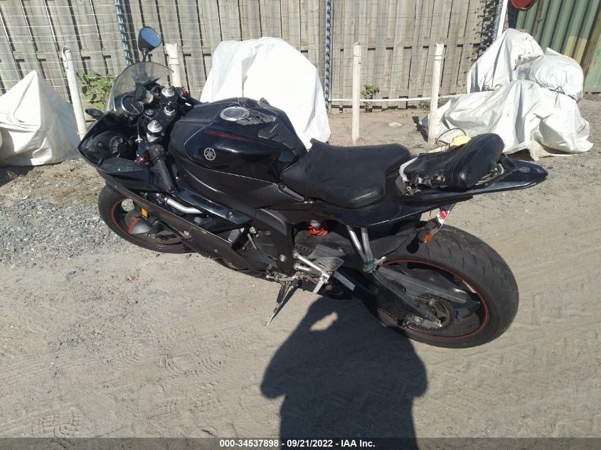 2006 YAMAHA YZFR6 L JYARJ12E76A010686