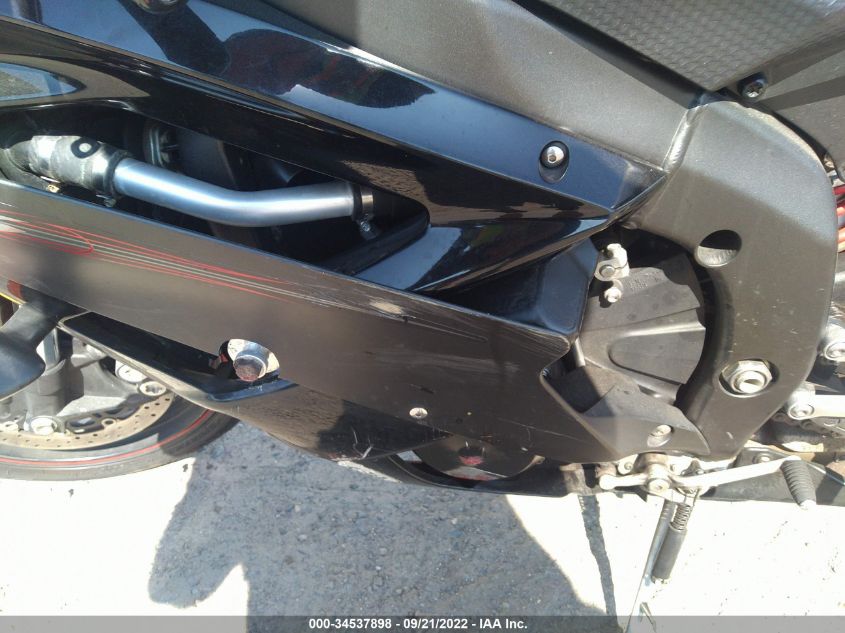 2006 YAMAHA YZFR6 L JYARJ12E76A010686