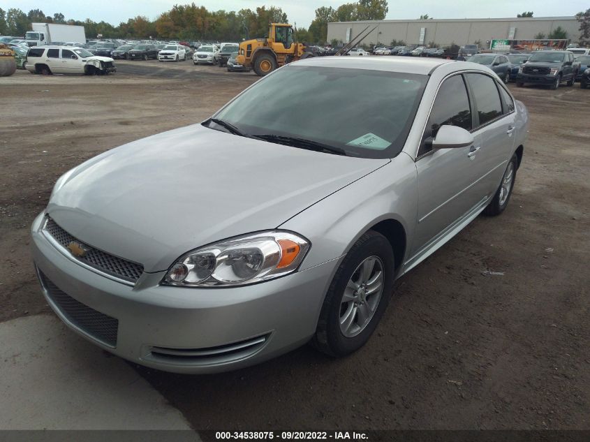 2016 CHEVROLET IMPALA LIMITED LS 2G1WA5E34G1106434