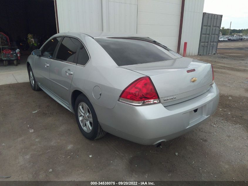 2016 CHEVROLET IMPALA LIMITED LS 2G1WA5E34G1106434