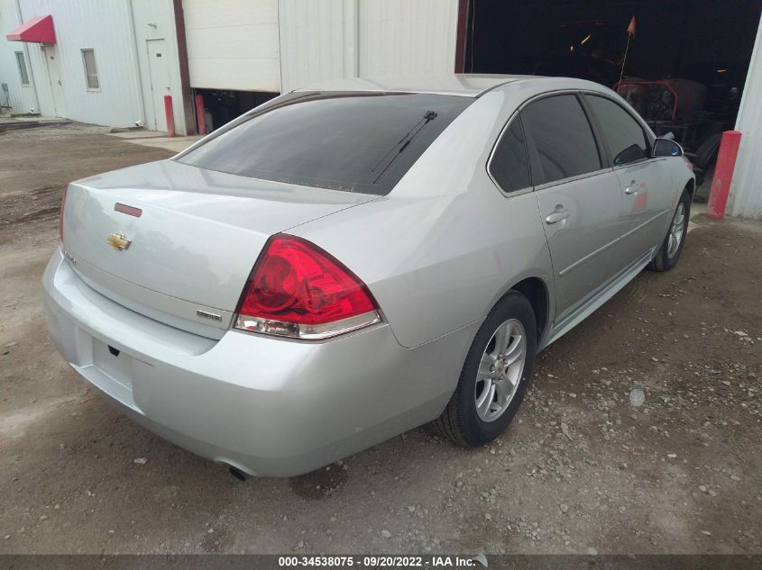 2016 CHEVROLET IMPALA LIMITED LS 2G1WA5E34G1106434