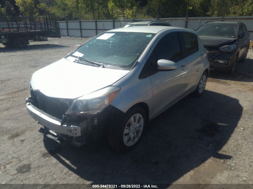 2014 TOYOTA YARIS LE VNKKTUD35EA008373