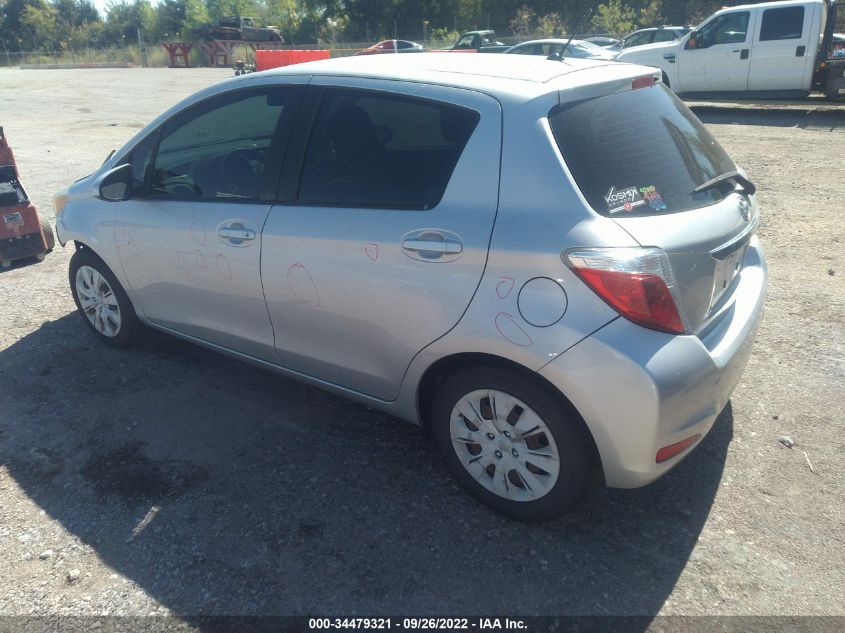 2014 TOYOTA YARIS LE VNKKTUD35EA008373