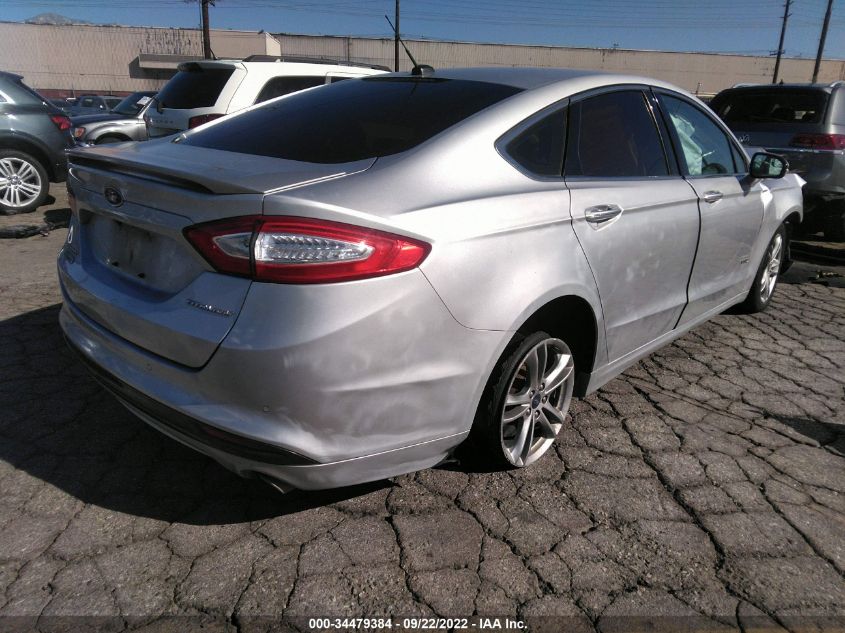 2015 FORD FUSION ENERGI TITANIUM 3FA6P0SU0FR214488