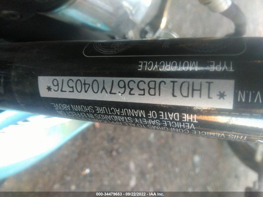 2007 HARLEY-DAVIDSON FXSTD 1HD1JB5367Y040576