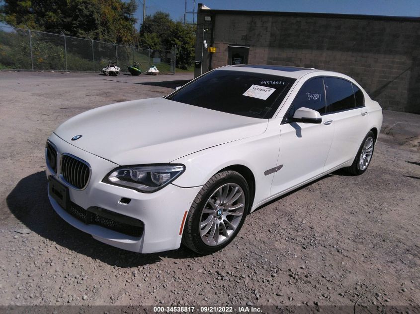 2015 BMW 7 SERIES 750LI XDRIVE WBAYF8C59FD655070