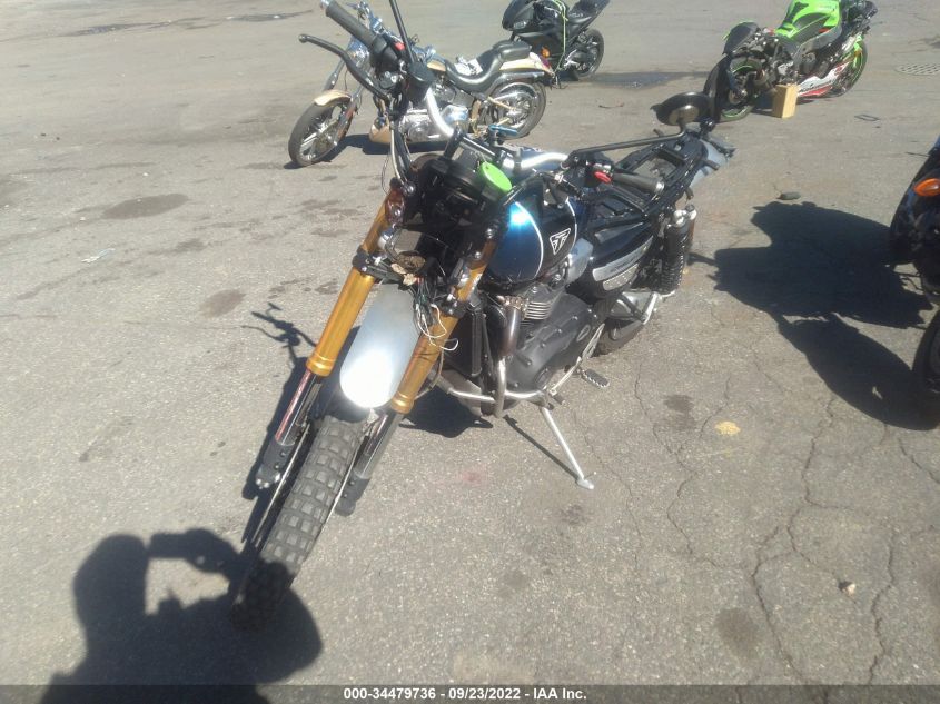 2019 TRIUMPH MOTORCYCLE SCRAMBLER 1200 XE SMTD51HG0KT933586